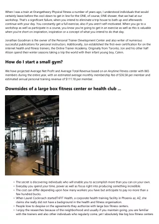 What Is Store Health and fitness, and also How Can Investors Profit?