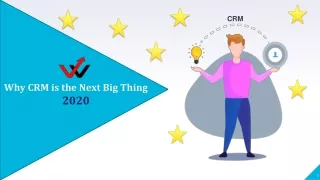 Why CRM is the Next Big Thing in 2020