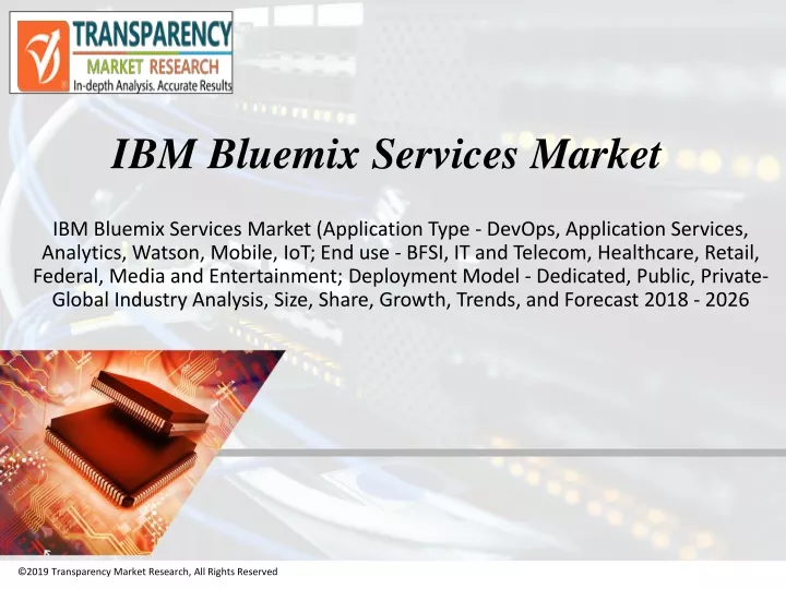 ibm bluemix services market
