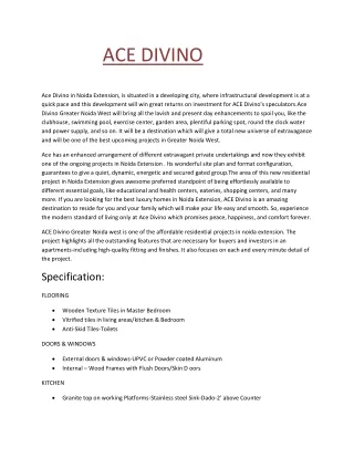 ace divino