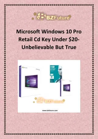 microsoft windows 10 home oem cd key