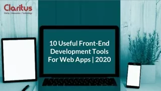 10 Useful Front End Development Tools for Web Apps | 2020