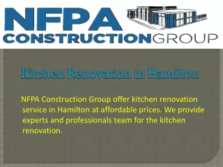 Kitchen Renovation in Hamilton