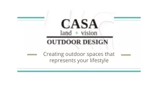 Leading Landscape Design Studio