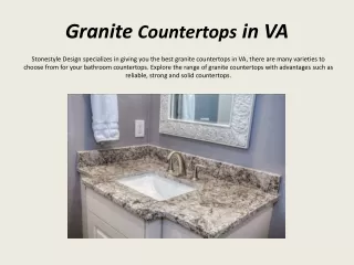 Best Granite Countertops in VA