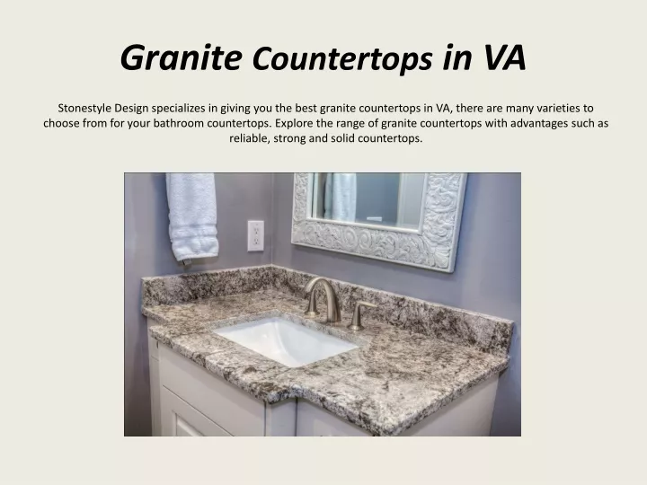 granite countertops in va