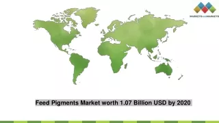 Feed Pigments Market Size, Share | Growth Report, 2020