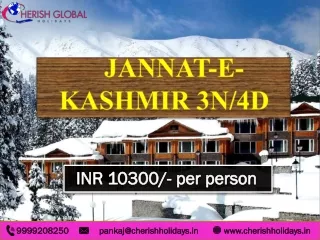 Kashmir Tour Packages from Delhi NCR | Kashmir Holiday Package