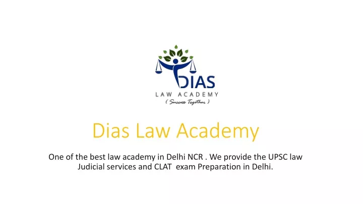 dias law academy