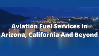 Tribute Aviation Fuel Services