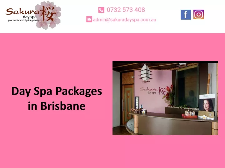 day spa packages in brisbane