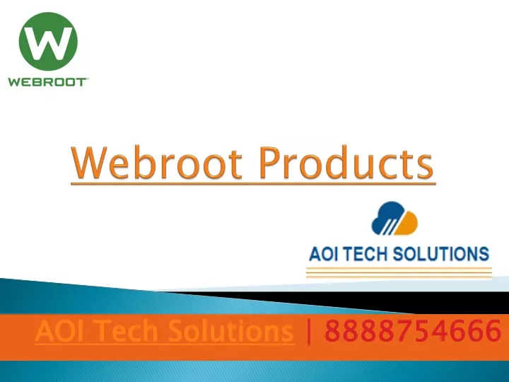 webroot products