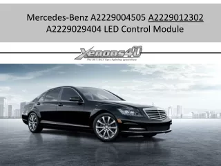 mercedes benz a2229004505 a2229012302 a2229029404 led control module
