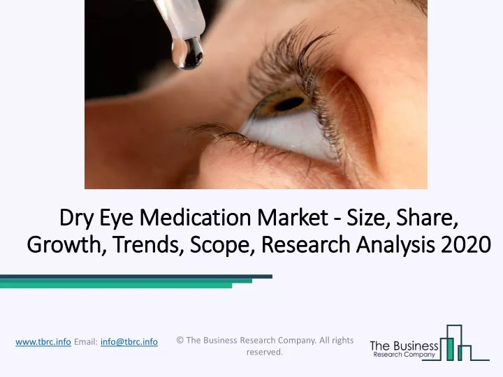 dry eye dry eye medication market medication
