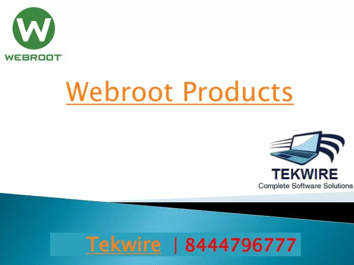 webroot products