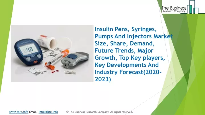 insulin pens syringes pumps and injectors market