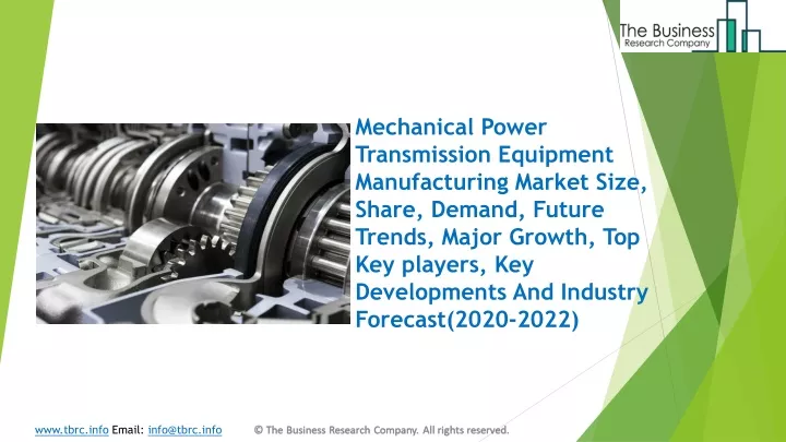 mechanical power transmission equipment