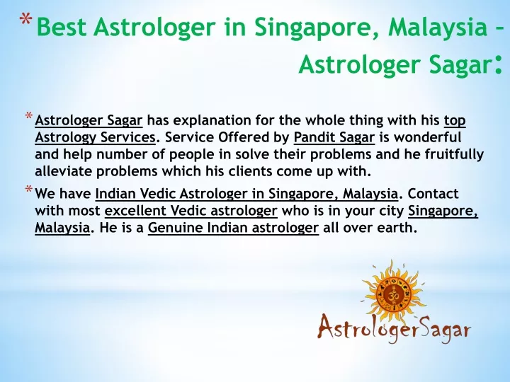 best astrologer in singapore malaysia astrologer sagar