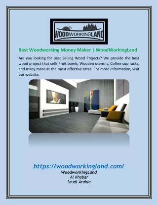Best Woodworking Money Maker | WoodWorkingLand