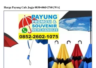 Harga Payung Cafe Jogja Ô8384Ô61274Ô[wa]