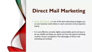 Direct Mail Marketing-Everest DMM