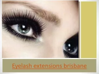 Eyelash Extensions   in Brisbane