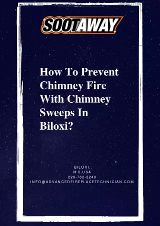 Fireplace Maintenance From Chimney sweeps in Biloxi