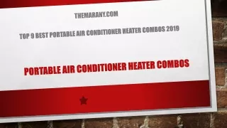 Top 9 Best Portable Air Conditioner Heater Combos Review