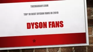 Top 10 Best Dyson Fans in 2020 Review