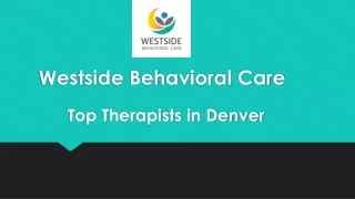 How to Find the Best Therapists in Denver