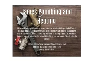 James Plumbing and Heating