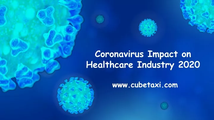 coronavirus impact on healthcare industry 2020