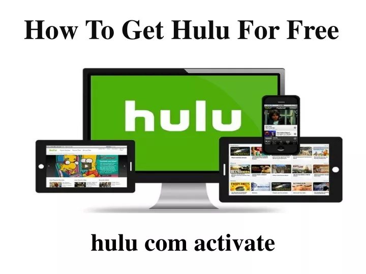how to get hulu for free