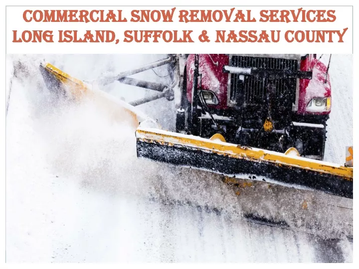 commercial snow removal services long island suffolk nassau county