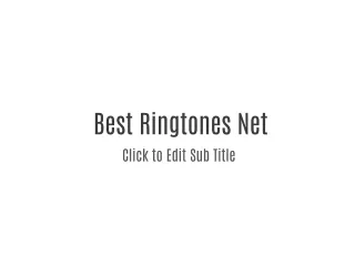 Best Ringtones Net