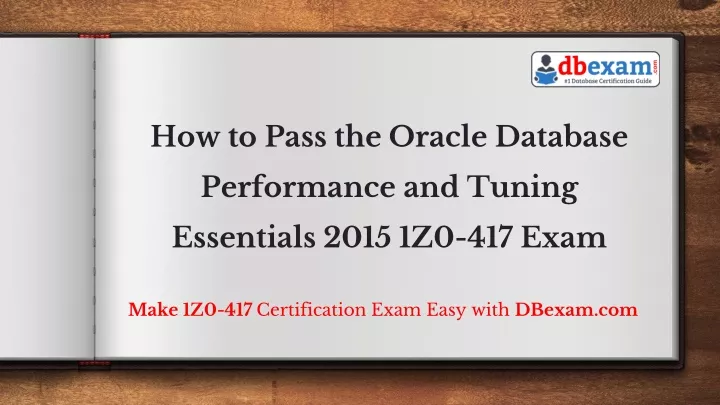 how to pass the oracle database