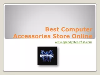 Find the Best Computer Accessories Store Online