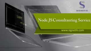 Node.JS Consultanting Service