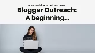 Blogger Outreach: A beginners guide..