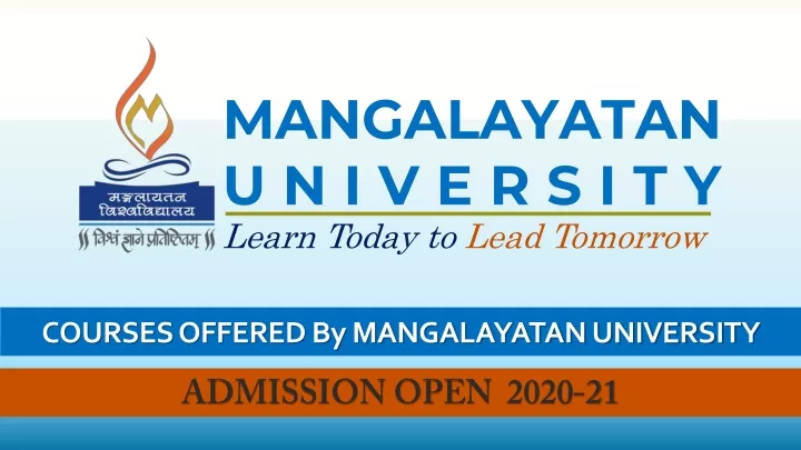 admission open 2020 21