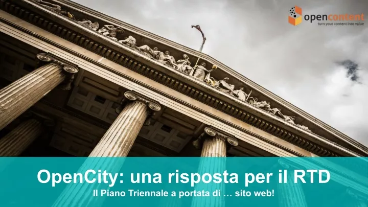 opencity una risposta per il rtd il piano