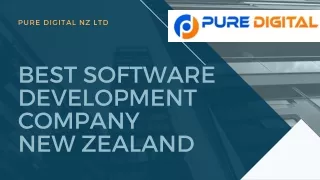 Software Development Company in New Zealand
