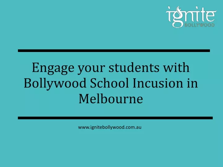 engage your students with bollywood school