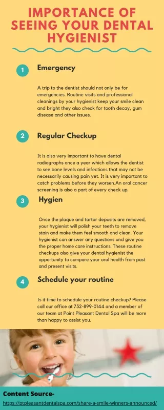Importance of seeing your dental hygienist