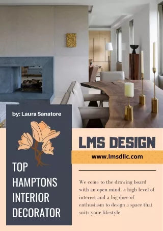 Top Hampton Interior Designer & Decorator - LMS Design