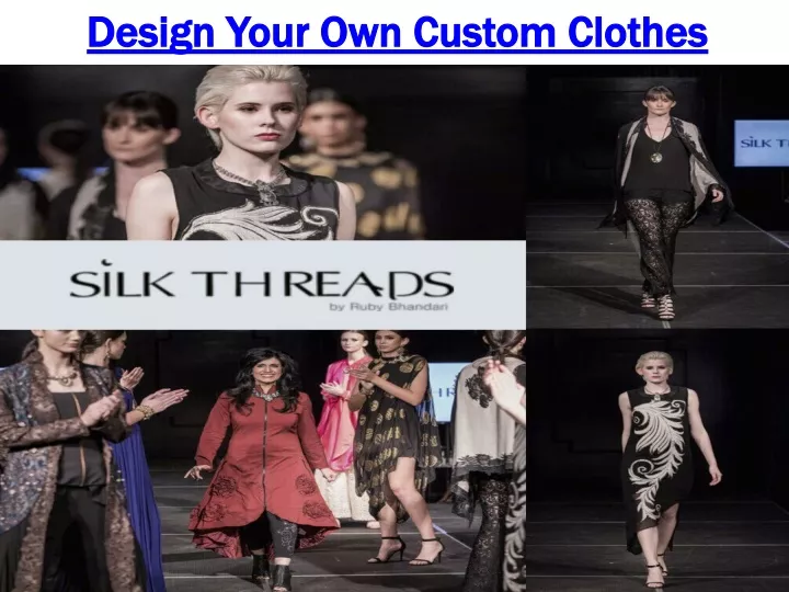 design your own custom clothes