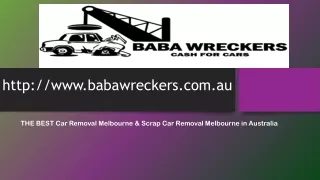 Car Removal Melbourne