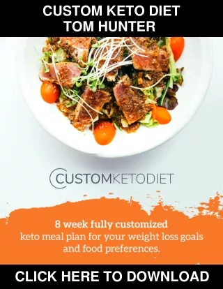 Custom Keto Diet PDF, eBook by Tom Hunter