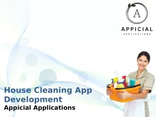 house cleaning app development appicial