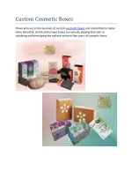 Cosmetic boxes - slide 1